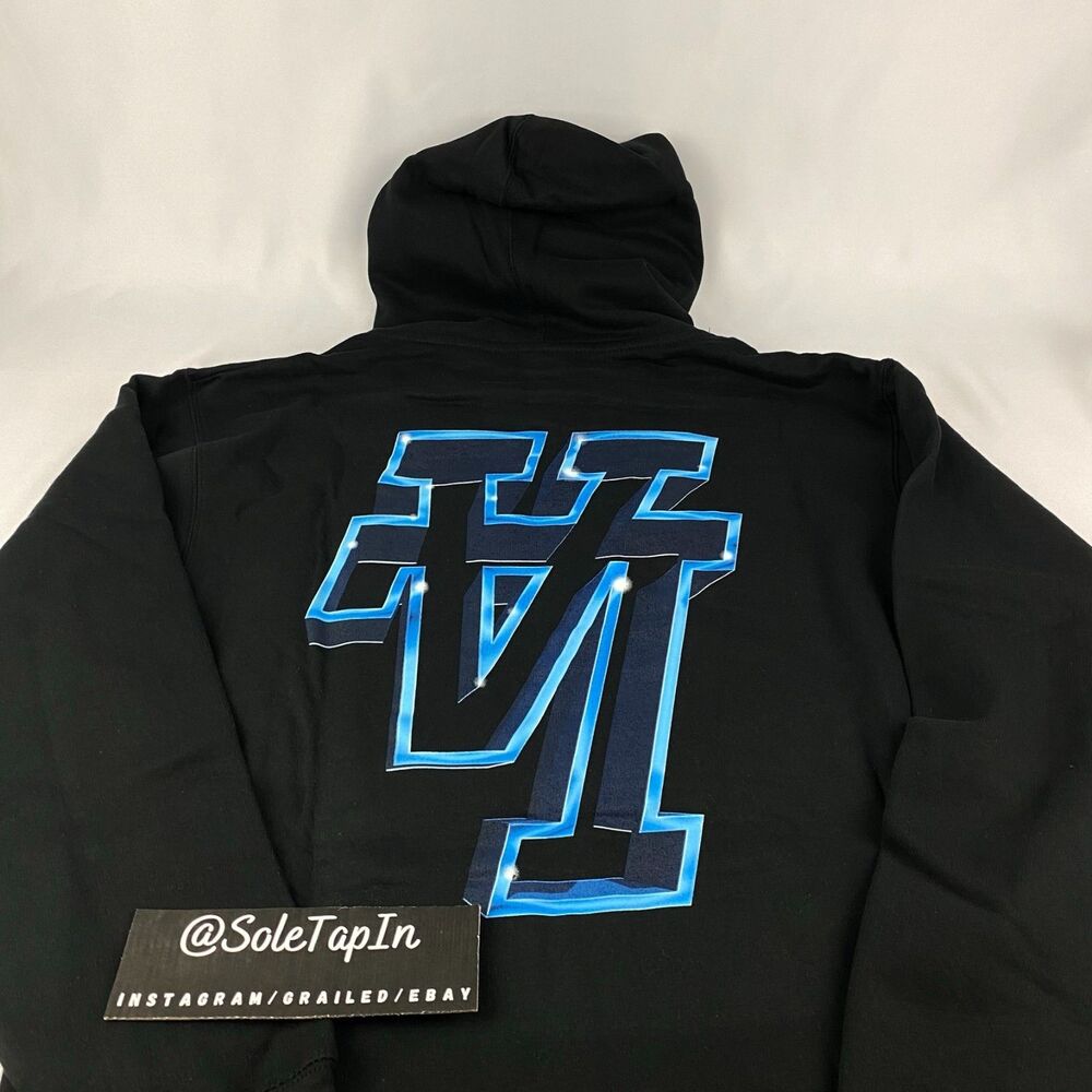 *RARE* KTH-LA Kill The Hype Men's LA Dodgers Neon Hoodie Pull Over Size Medium